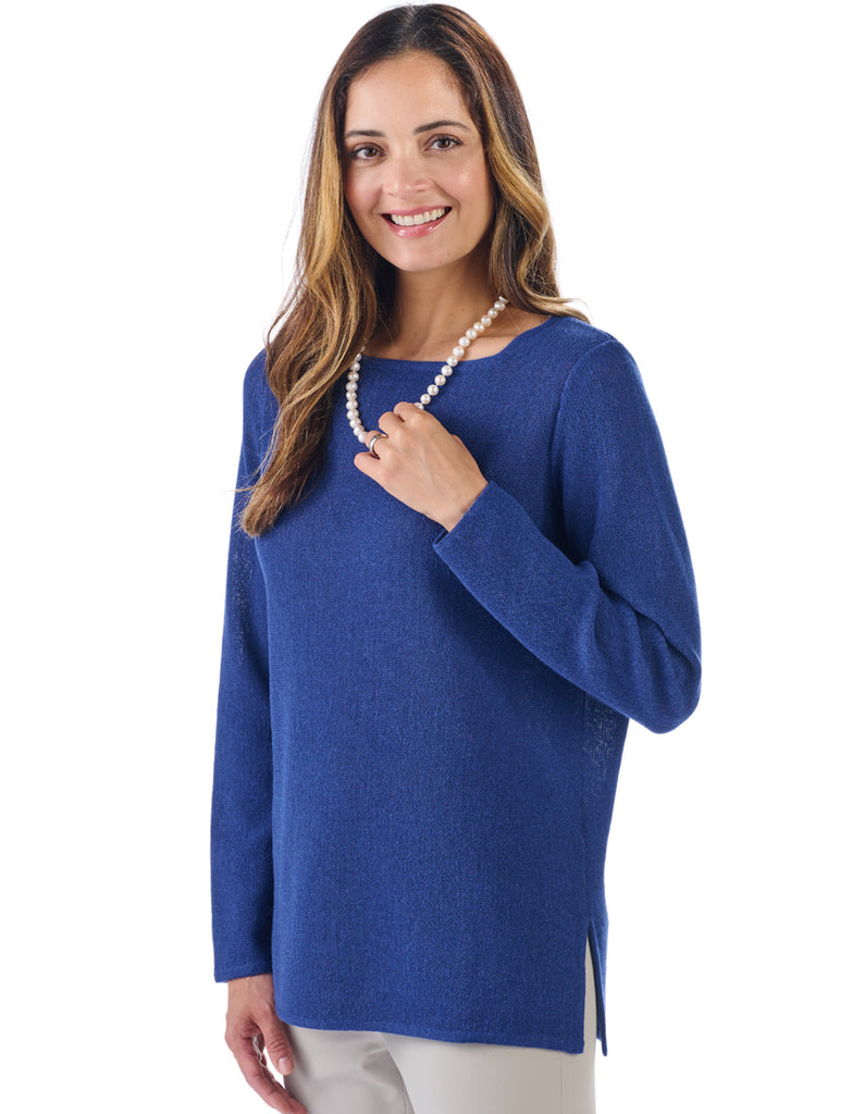 Alpaca Knitwear - Daniela in Royal Blue by Artisan Route