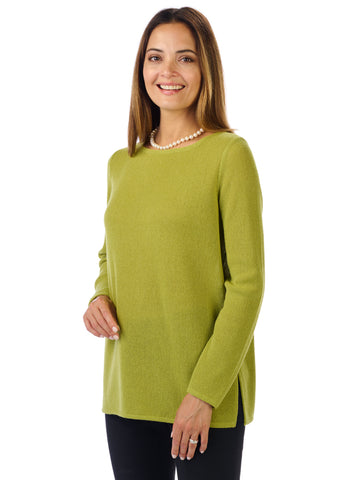 Alpaca Knitwear - Daniela in Pistachio