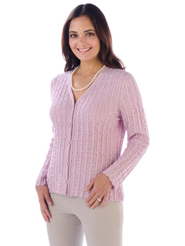 Alpaca Knitwear - Darita in Soft Pink by Artisan Route