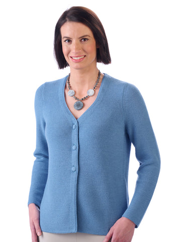 Alpaca Knitwear - Denise in Parisian Blue by Artisan Route